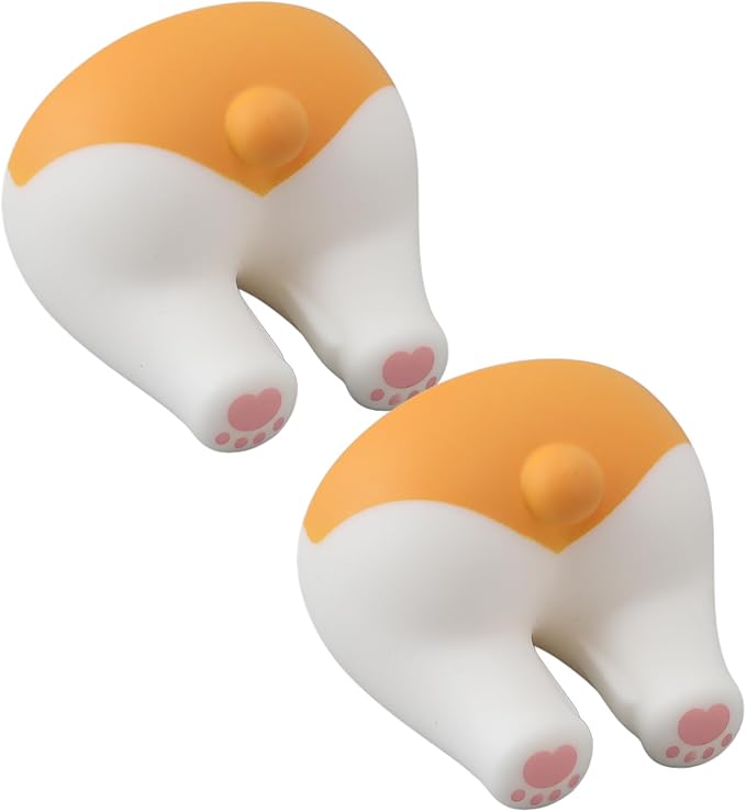 Cartoon Animal Wall Mount Hook Holder, Cute Toothbrush Holder for Kitchen and Bathroom, Utility Hook for Hanging Towels, Keys, Hats, and Cables, Toddler-Friendly Design, Dog-Themed Decor