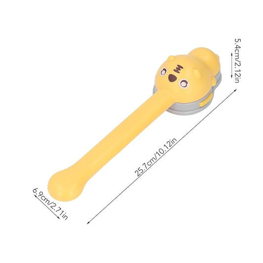 Kids Faucet Handle Extender, 17cm Switch Extension, Universal Cartoon Animal Sink Handle Extender for Toddlers (Locke Yellow)