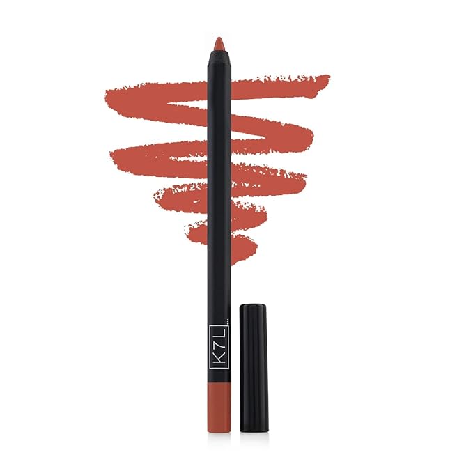 K7L Light Brown Lip Crayon (Vegan) - Waterproof and Long-lasting - Biscuit