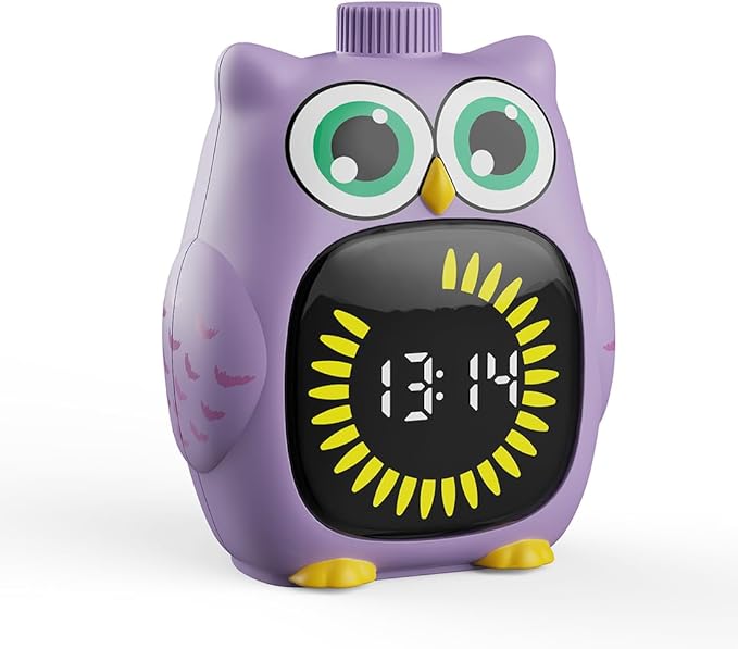 Visual Timer for Kids 99 Minute Kid Timer Visual Countdown Focus Smoother Routines for ADHD Autism Toddler Classroom Home Silent Management Tools Purple