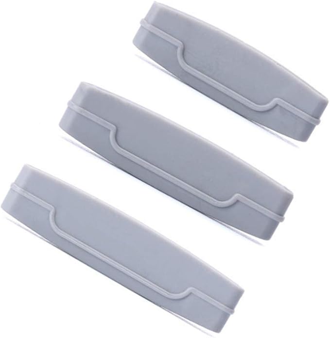 Healifty Toothpaste Tube Squeezer - 3Pcs Plastic Tube Squeezer Holder Bathroom Toothpaste Clips for Saving Toothpaste, Facial, Creams & Paint (Random Color)