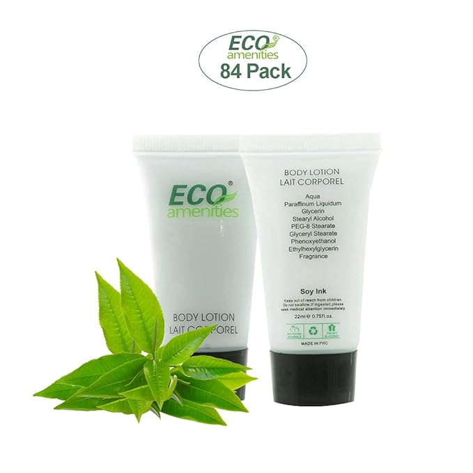 ECO amenities Toiletry Kit - Shampoo Conditioner Set & Bathroom Soap - Travel Toothbrush Set & Toothpaste - Bulk Hygiene Kits & Travel Toiletries - 84 Units, 5-Pc Each