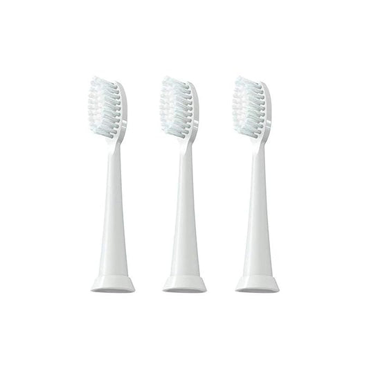 TAO Clean Sonic Electric Toothbrush Replacement Heads (3-Pack) – Replacement Heads for the TAO Clean Electric Toothbrush and Docking Station, White