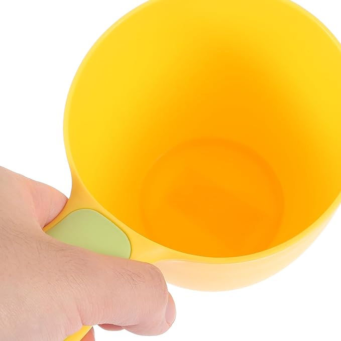 3pcs baby water scoop shampoo ladle bathing water ladles bath dipper water scoop ladle shampoo rinse cup hair bath rinse cup bath spoon take a bath shampoo spoon plastic child