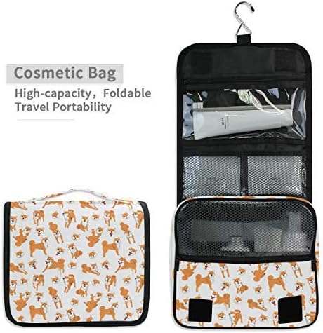 senya Hanging Travel Toiletry Bag Kit Makeup Case Cosmetics Organizer for Men Women