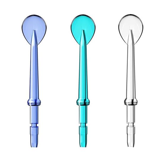 Tongue Cleaner Tip for Waterpik Water Flosser, Tongue Scraper Attachment Replacement for Waterpik Water Flosser, 3PCS