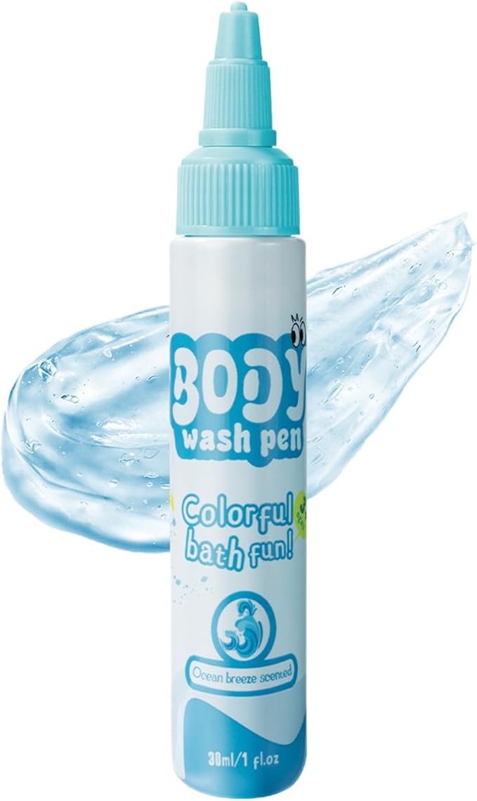 Bath Crayons, 30ml Washable Educational Fun Crayons for Kids, Shower Markers for Bathroom, Tile, Wall Art, Safe Playtime Drawing for Boys, Girls, and Creative Learning