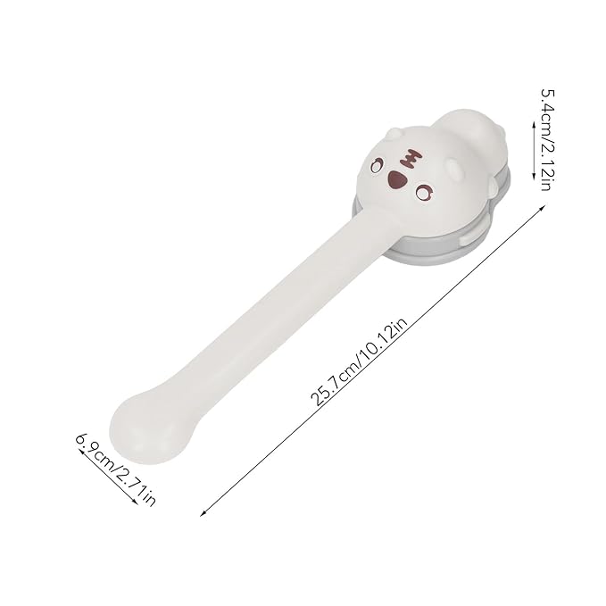 Faucet Handle Extender, Soft Silicone Universal Kid Sink Faucet Extender Kids Handwash Helper, Cartoon Animal Design Sink Handle Extender for Toddlers (Toronto White)