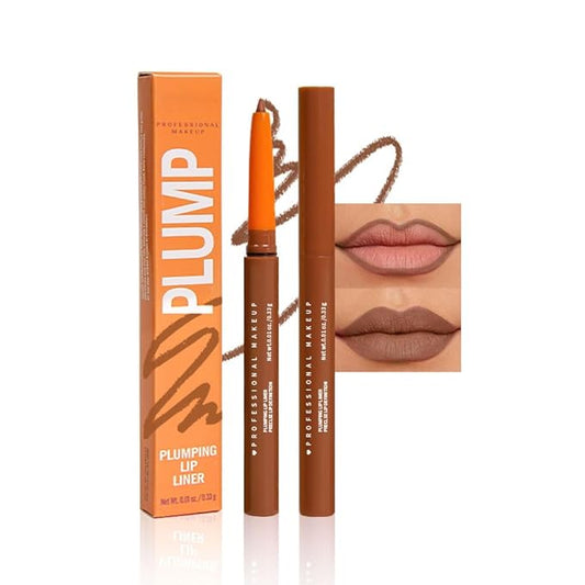 Matte Lip Liner Pencil for Shaping Lips, Retractable Creamy Brown Crayon LipLiner Pencil, Long Lasting Waterproof Lipstick Lip Liner Makeup, Vegan Beauty 11#