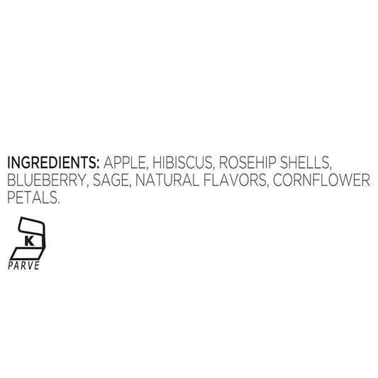 Tea Forte Blueberry Merlot Premium Loose Leaf Caffeine-Free Herbal Tea Blend Canister, Makes 35-50 Cups