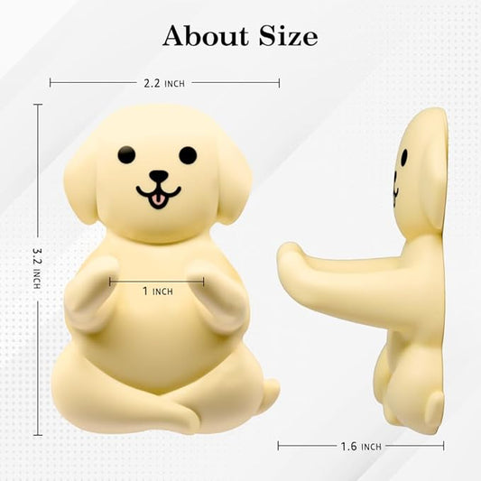 Cute Dog Razor Holder Shower, Cute Gadgets Leg Razor Holder, Relaxing Shower Accessories, Funny Animals Bathroom Decor for Women Mom Sister Friend Wife Girlfriend, Funny Dog Gifts for girlfriend