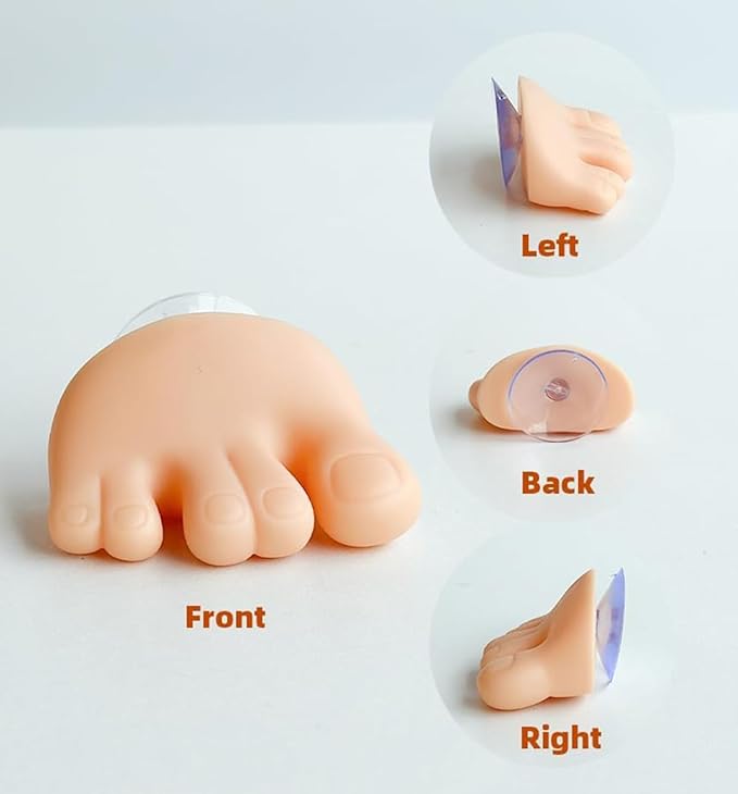 2 Pack Rain Boot Toothbrush Holder Silicone Cute Organizer for Your Bathroom Perfect Toothbrush Holder for Children,Safety Razor Stand Multi Purpose Bathroom Accessory (xiaojiaoya)