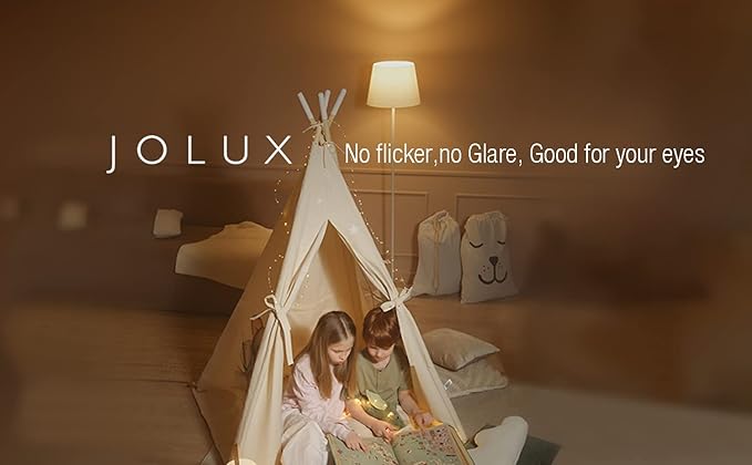 Jolux LED Stick Light Bulbs, Enclosed Fixture Rated, 60W Equivalent, 3000K Warm White,800 Lumen,Medium Screw Base E26 led Bulbs,Non-Dimmable,6 Count (Pack of 1)…