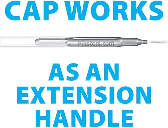 Piksters Interdental Brushes, 35 pk, Size 0, Interdental Tooth Brush for Very Tight Gaps, Gum Soft Bristles for Plaque Removal, Safe for Braces