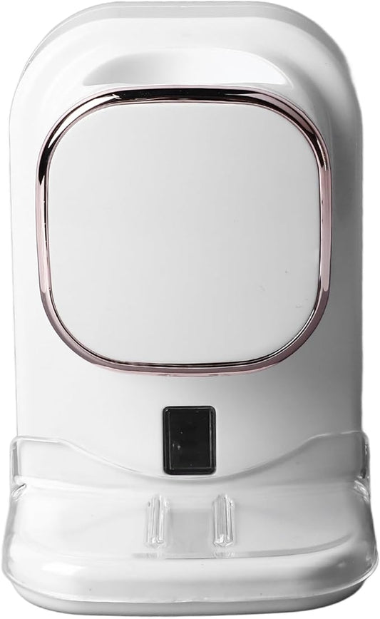 Electric Toothpaste Dispenser, Responsive Electric Toothpaste Squeezer Wall Mount with Sensor for Kids for Bathroom (White)