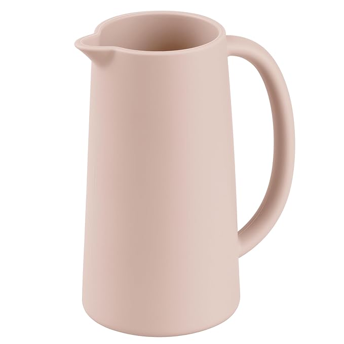 Baby Bath Rinse Cup, Food Grade Silicone Body Washing Rinser Cup (Pink)