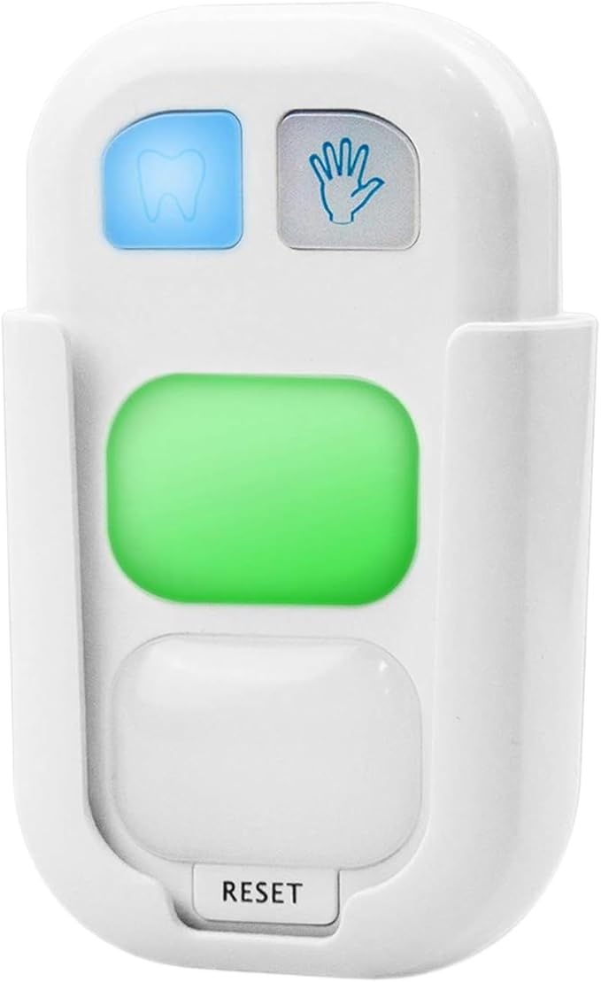 Brushing Timer for Kids – 20-Second Hand Wash Countdown, Bathroom Hygiene Training Accessory, Fun Timer for Teeth Brushing and Hand Washing, Suitable for Home, Apartment, School, Kitchen