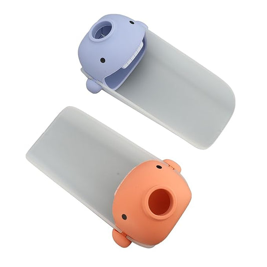 Fdit 2Pcs Cute Toddlers Sink Faucet Extender Easy Installation for Hand Wash in Bathroom Kitchen