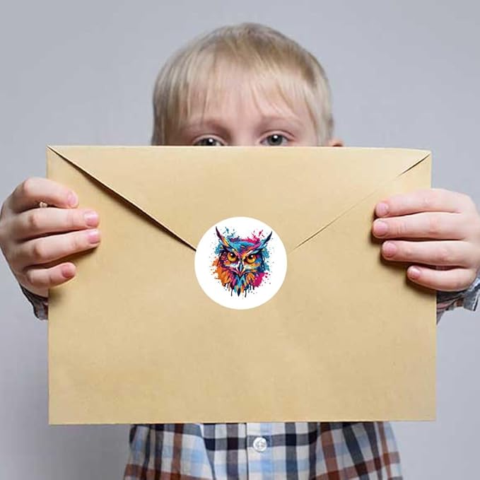 600 Pcs Watercolor Animals Stickers for Kids Teachers 1.5 Inch 16 Styles Round Watercolor Animals Stickers for Kids Birthday Party School Reward Giveaways