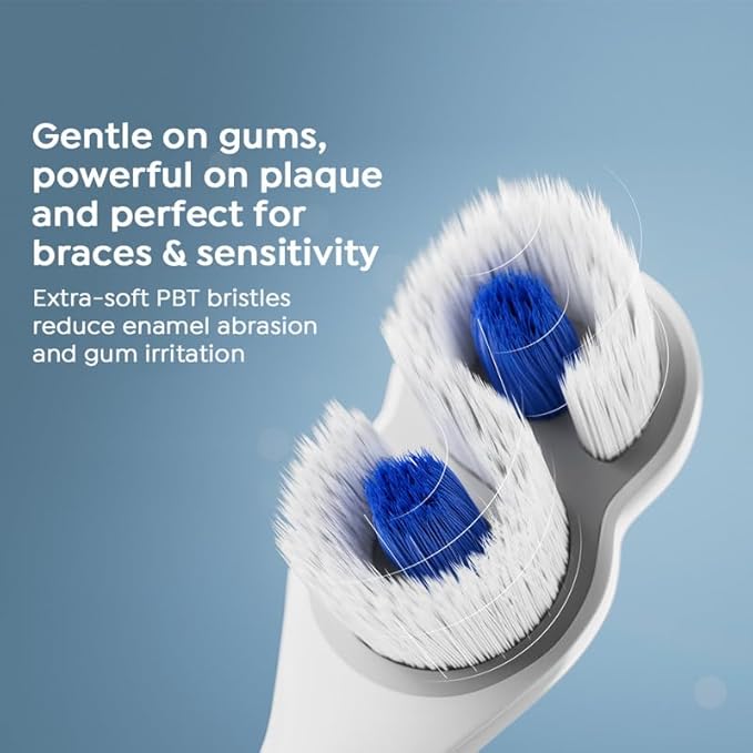 SuperMouth® Ultim8 Travel SmartCase™ - Compact Carrying Case for the SmartBrush™ - Portable UV Sanitizer - Travel-Friendly Oral Care Organizer for Toothbrush, Toothpaste & Floss - Sapphire Blue