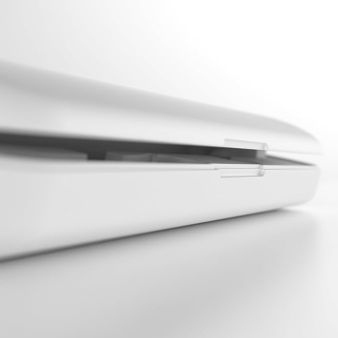 ORDO Sonic+ Charging Travel Case, Secure & Hygienic Toothbrush Storage, USB Charging, MagLock Closure, Durable Design, Tooth Brush Not Included, White