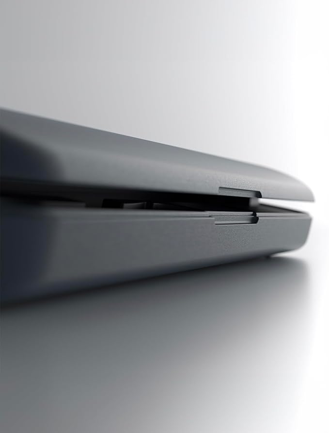 ORDO Sonic+ Charging Travel Case, Secure & Hygienic Toothbrush Storage, USB Charging, MagLock Closure, Durable Design, Tooth Brush Not Included, Charcoal Grey