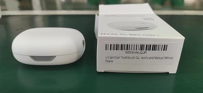 Toothbrush Holder, Toothbrush Cleaner Case, Portable USB Charging Toothbrush Cover with U V-C Light, Travel Toothbrush Holder