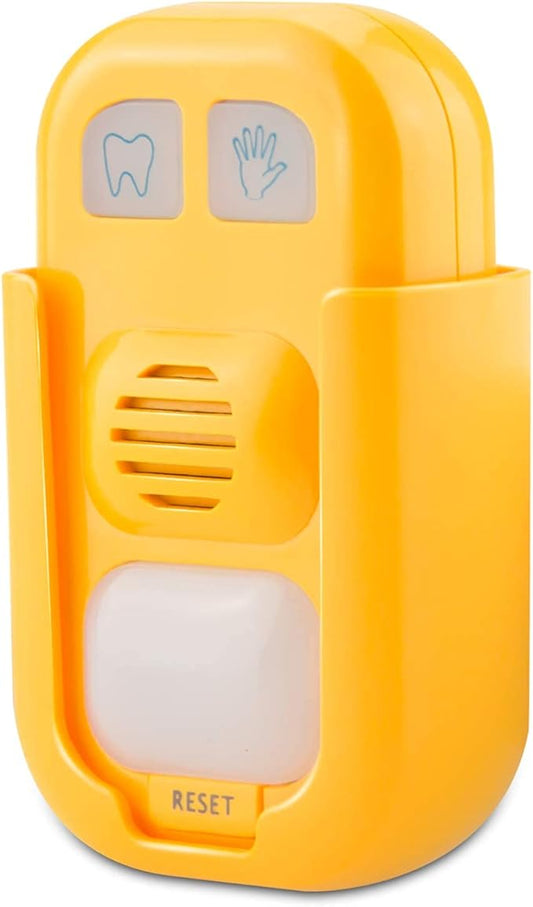 Musical Timer for Kids, Battery Powered 2 Minute Toothbrush Timer and 20 Seconds Bathroom Hand Wash Timers with LED Color Light, 3 Volume Options Musical Timers for Children Training Coach