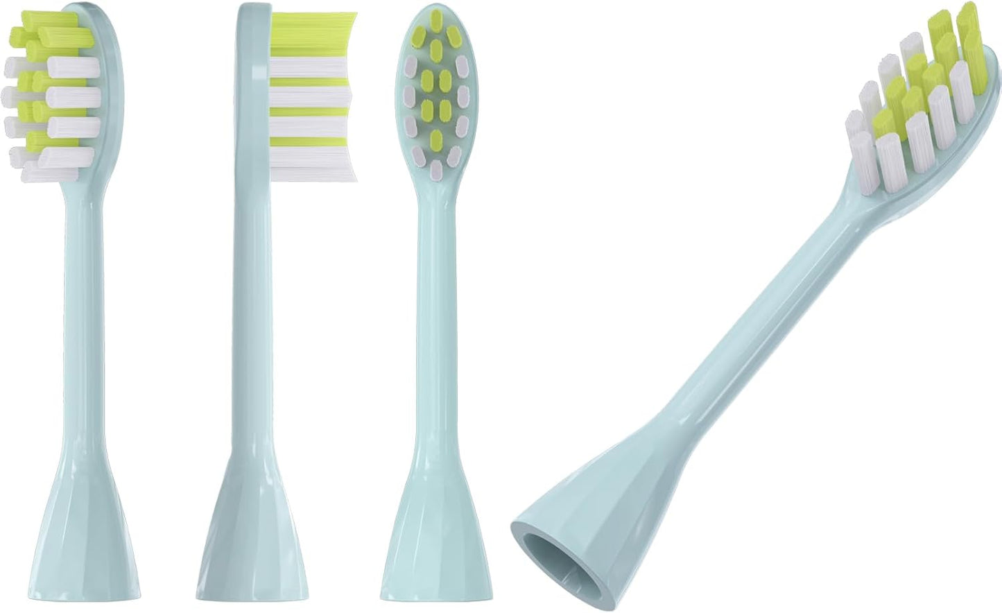 One Series Replacement Toothbrush Heads Pisonicleara Compatible with sonicare Philips One Series BH1022/03 HY1100/02 HY1102 (8-pc) Battery Brush, Mango Snow White Travel Refill (one-Mint)