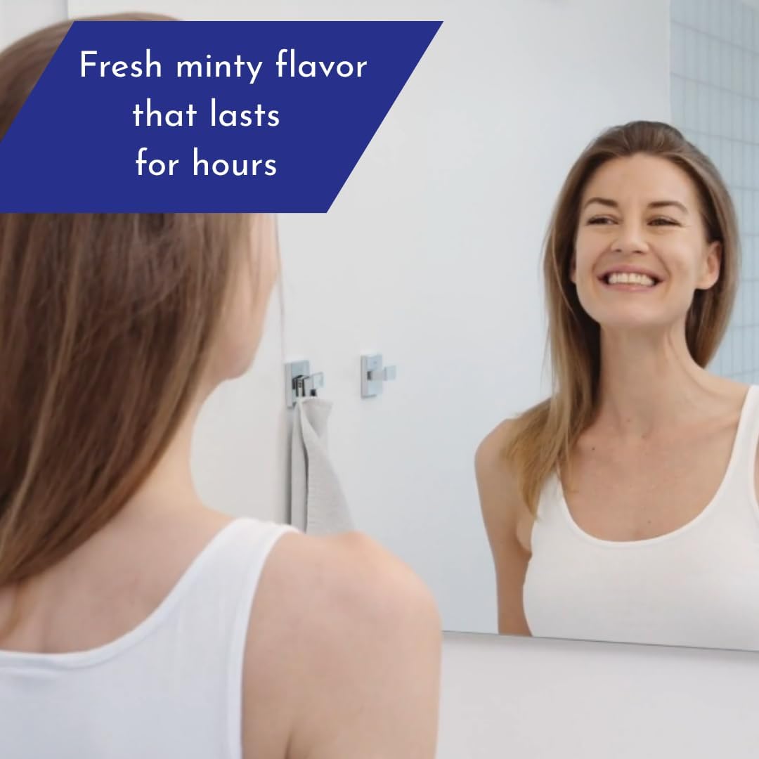 Tooth & Gums Tonic Herbal Oral Rinse with Essential Oils | Alcohol-Free, Fluoride-Free Mouthwash | Plant-Based Oral Care | Soothe Gums & Freshen Breath Naturally | by Dental Herb Company | (2) 18 oz.