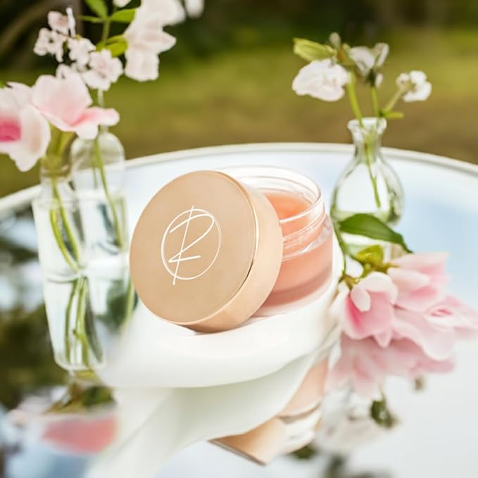 Jasmine Vanilla Lip Scrub - Exfoliating and Moisturizing with Jasmine Wax and Cupuacu Butter