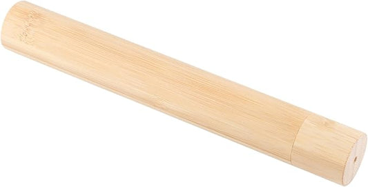 Bamboo Toothbrush Holder, 21×2.8cm Toothbrush Covers, Toothbrushs Holders Travel, Portable, for Traveling, Teeth,