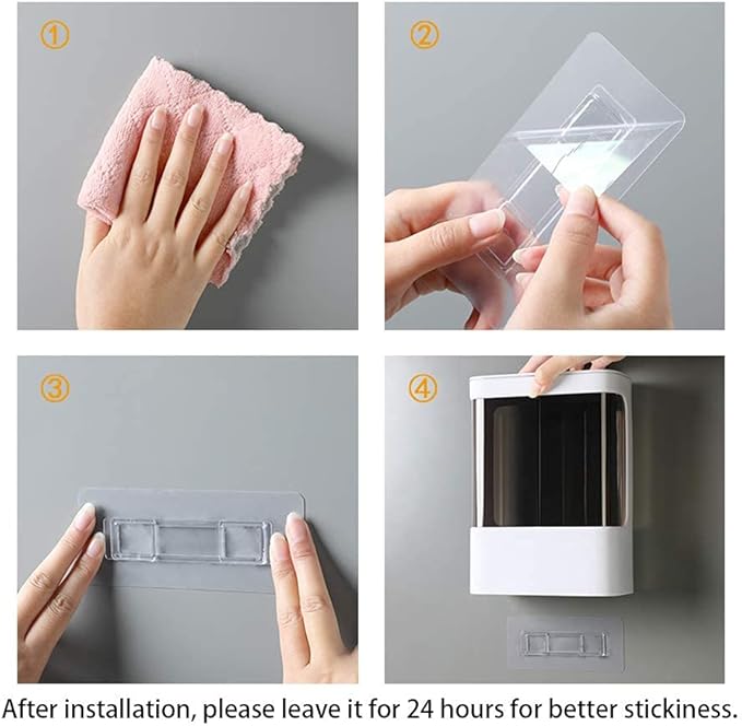 LBTING Water Cooler Cup Dispenser, Pull Type Cup Holder Wall Mounted Fit 4oz - 6oz Small Cup, Double Tube Disposable Cups Dispenser for Cone or Flat Bottom Cups – Gray