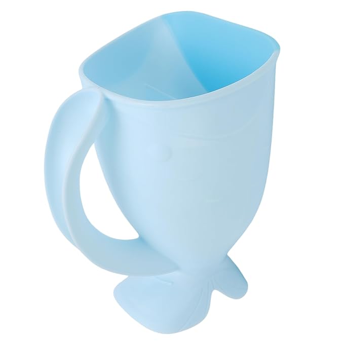 Portable Baby Bath Rinse Cup with Easy Grip Handle – Ideal for Hair and Body Washing for Kids