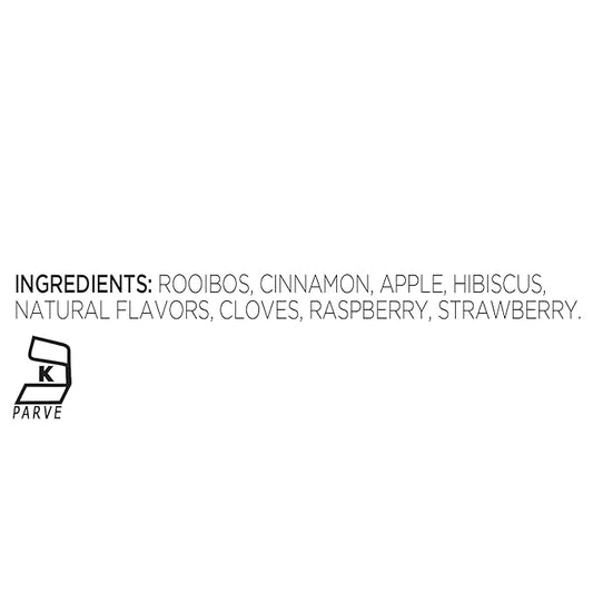 Tea Forte Harvest Apple Spice Premium Loose Leaf Caffeine-Free Herbal Tea Blend Canister, Makes 35-50 Cups