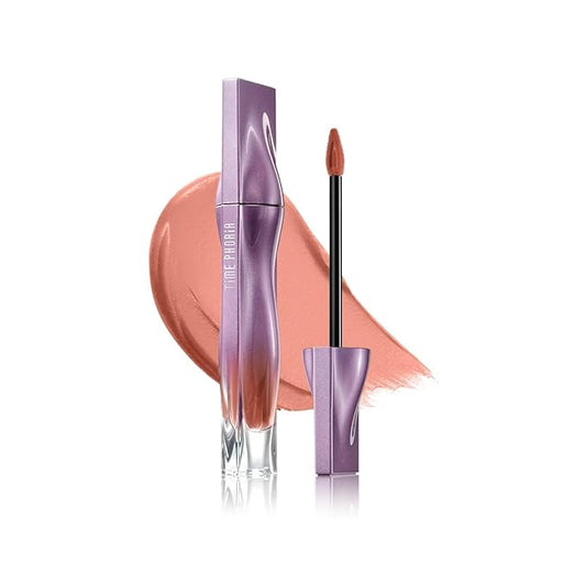 NEBULA VELVET LIP CREAM-Long Lasting Lip Stain, Waterproof and Transferproof Lip Tint, Matte Finish, Smooth Out Lip Lines, Lightweight & High Coverage, Stocking Stuffers (005 LYRA)