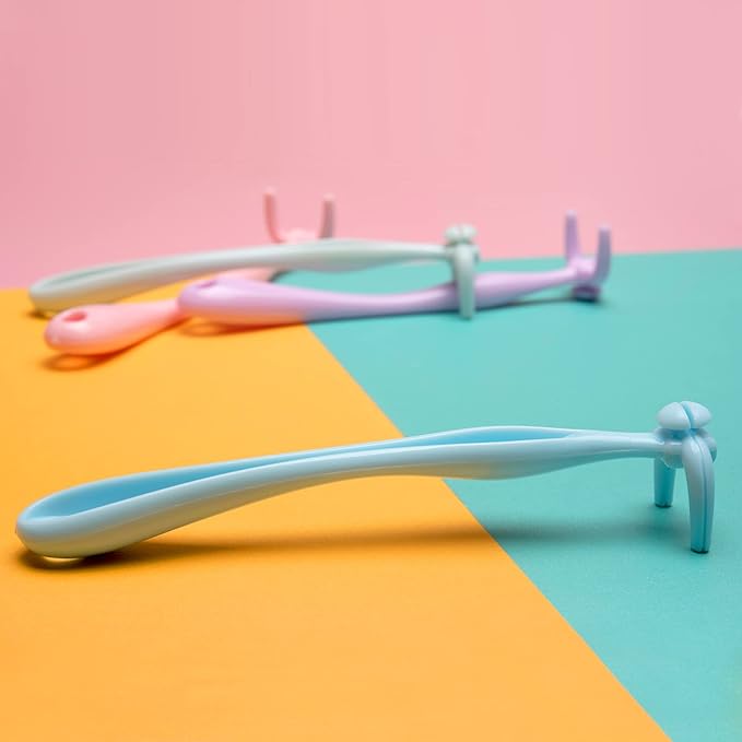 Design Colorful Floss Holder Reusable Dental Floss Handle 3 Counts for Adults and Kids NO-Waste Floss Picksfloas Holder Flosser