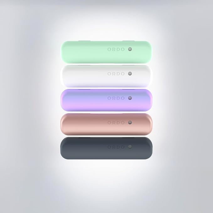 ORDO Sonic+ Charging Travel Case, Secure & Hygienic Toothbrush Storage, USB Charging, MagLock Closure, Durable Design, Tooth Brush Not Included, Pearl Violet