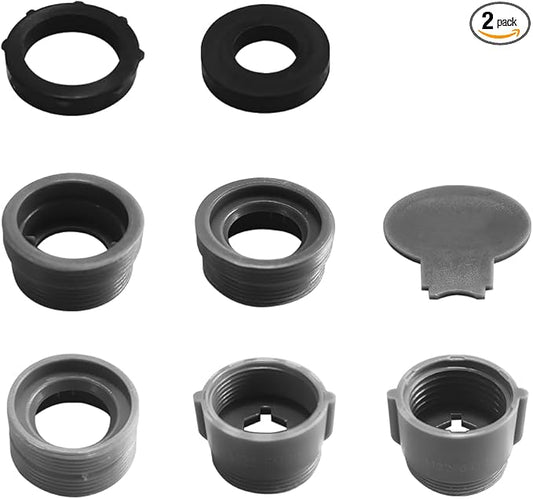 1080 Swivel Faucet Extender - M22 to FM G1/2, FM20, M24, M22 Converters for Sink & Filter Extension, Aerator