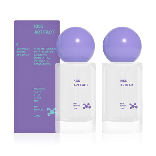 2Pcs Probiotic Oral Spray for Long-Lasting Freshness,Alcohol-Free Oral Spray with Probiotics for Breath Care,Convenient Travel-Sized Breath Spray (20ml/0.68floz)