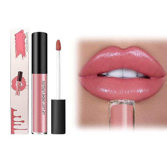 2026 New 12 Colors Lips Staining Lip Oil, Cream Texture Lipstick Long-Lasting Moisturizing Lip Oil, Upgrade Waterproof Lipstick Creamy Lip Gloss Non-stick to Cup (#4)