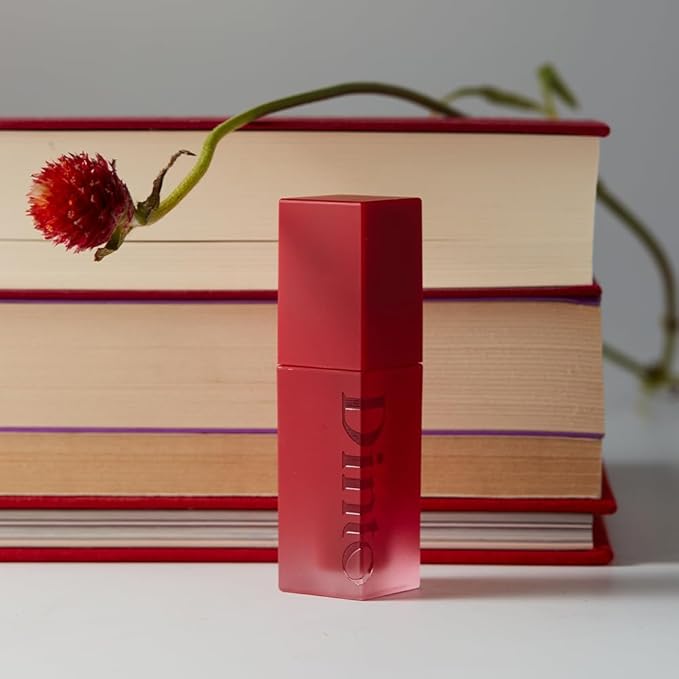 DINTO (Madame Butterfly Collection Blurring Lip Veil - Soft Velvet Blurry Matte Finish Tint, Sheer Natural Coverage, Moisturizing Formula, Long Lasting, Vegan & Cruelty-Free(110 Cho-Cho, 0.11 fl.oz.)