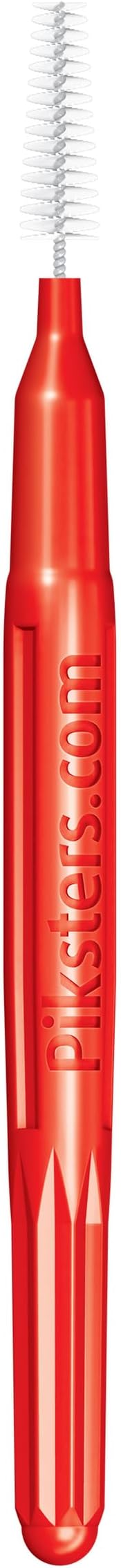 Piksters Interdental Brushes, 40 pk, Size 4, Interdental Tooth Brush for Medium Gaps, Gum Soft Bristles for Plaque Removal, Safe for Braces