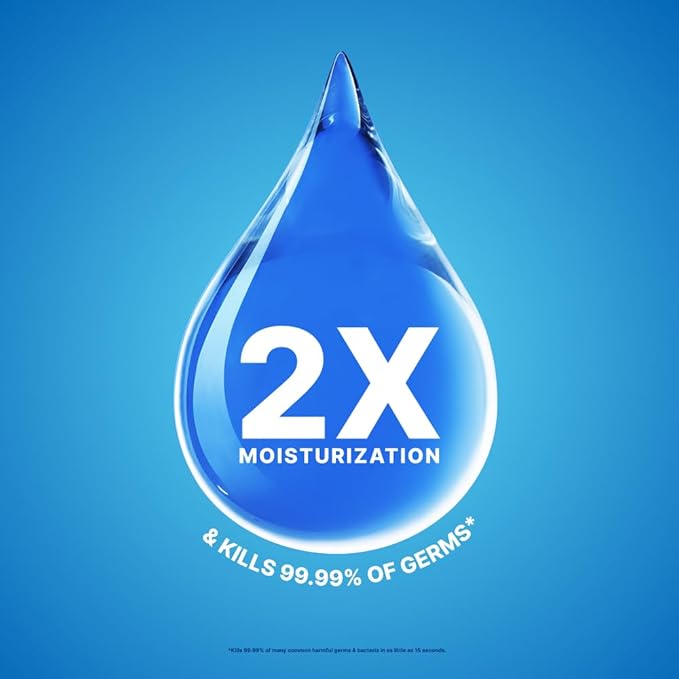 Germ-X Hydrating Hand Sanitizer, with Hyaluronic Acid, 1L Bulk Pack, No Rinse Formula, Sanitizing Liquid Gel for All Skin Types, Formulated without Parabens, Phthalates & Dyes