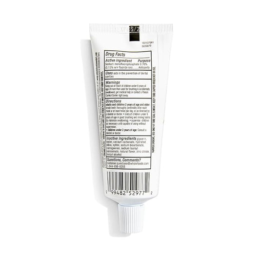 365 By Whole Foods Market, Toothpaste Fluoride Travel, 3 Ounce (Pack of 2)