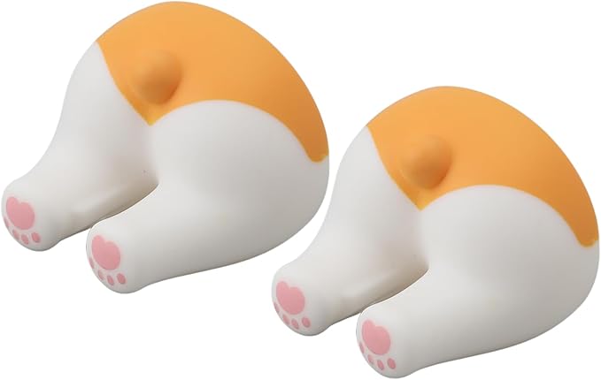 Cartoon Animal Wall Mount Hook Holder, Cute Toothbrush Holder for Kitchen and Bathroom, Utility Hook for Hanging Towels, Keys, Hats, and Cables, Toddler-Friendly Design, Dog-Themed Decor