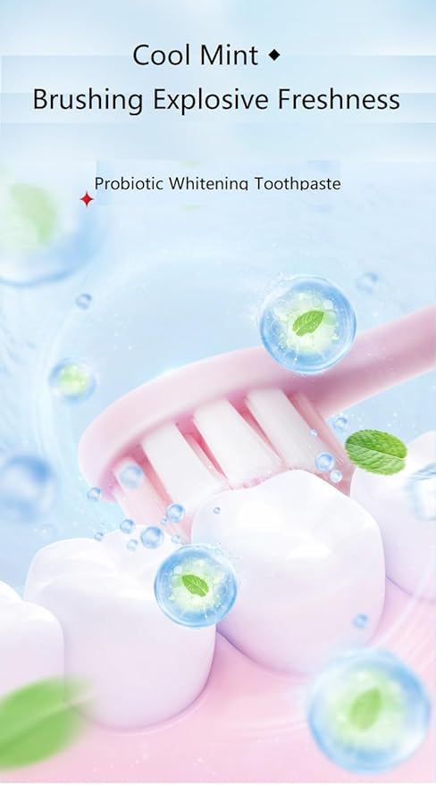 2 Pcs SP-6 Probiotic Whitening Toothpaste, Fresh Breath Deep Cleaning Care Gum Health.