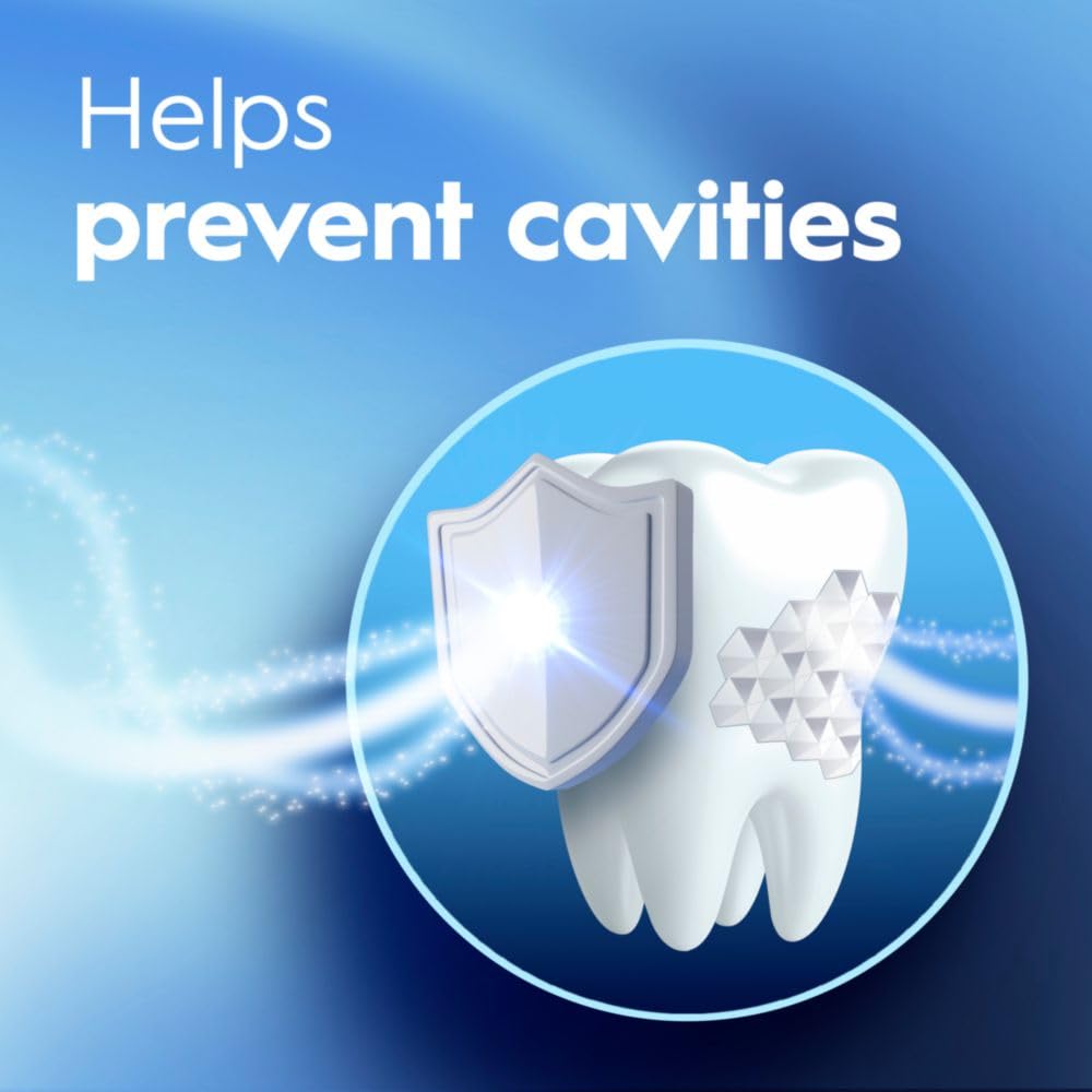 Crest Pro-Health Advanced Mouthwash, Alcohol Free, Extra Whitening, Energizing Mint Flavor, 2x946mL (32 fl oz) (Pack of 3)