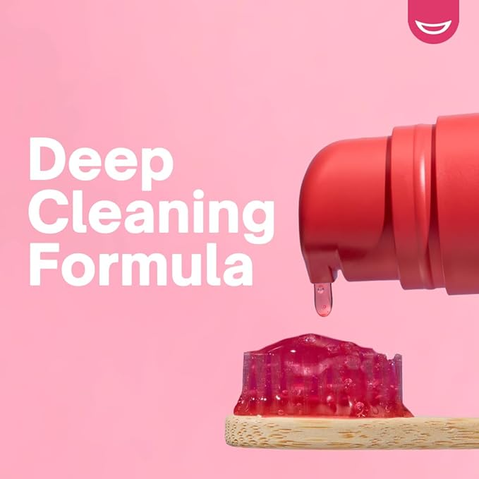 MySweetSmile Strawberry Toothpaste – Advanced Fluoride Formula – Strengthens Enamel & Prevents Cavities – Dentist-Approved & Enamel-Safe – IndyBest Award-Winning Brand - Makes Brushing Fun Again - 60g