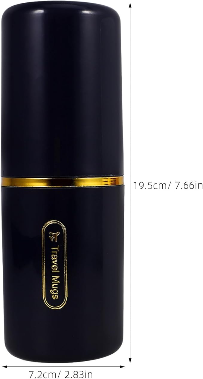 Travel Toothbrush Box - 2Pcs Portable Toothbrush Holder with 2 Slots for Toothbrushes and Cups Ideal for Travel Camping and Home Use